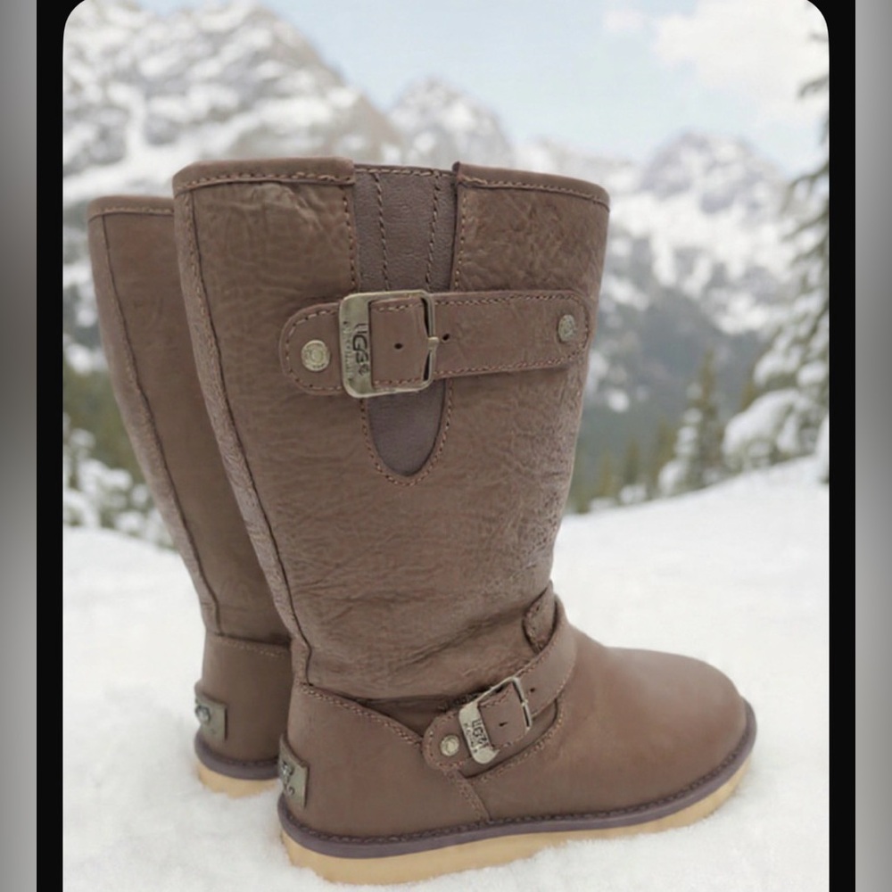 Ugg Women’s Brown Leather Sutter Boot